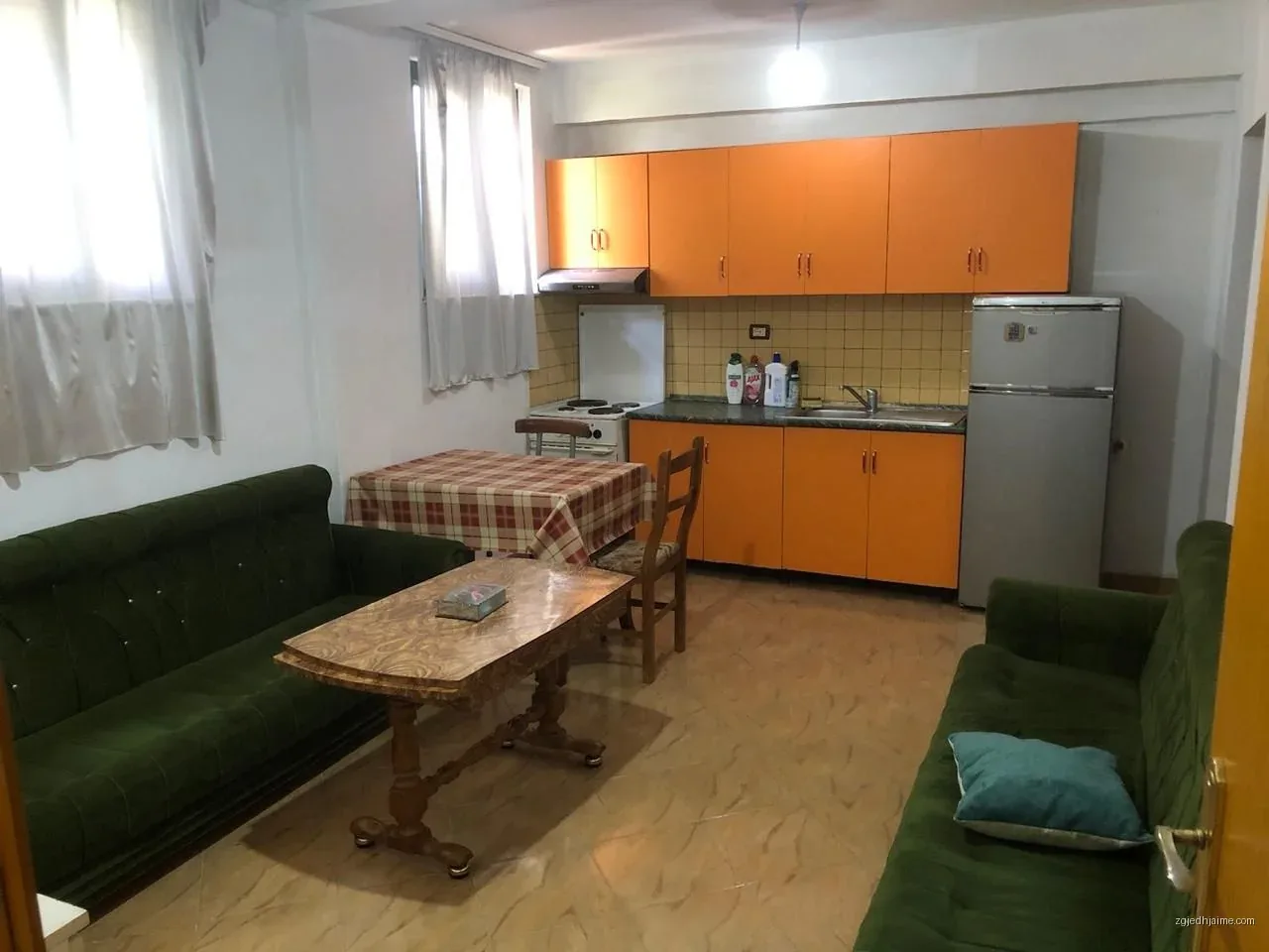 APARTAMENT 1+1. 35000 LEKE.PRANE SHKOLLES BAJRAM CURRI — foto 2