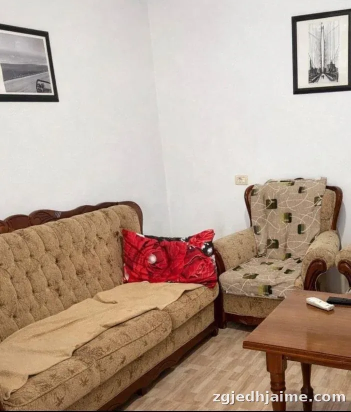 APARTAMENT 1+1. 35000 LEKE.ISH FUSHA E AVIACIONIT — foto 2