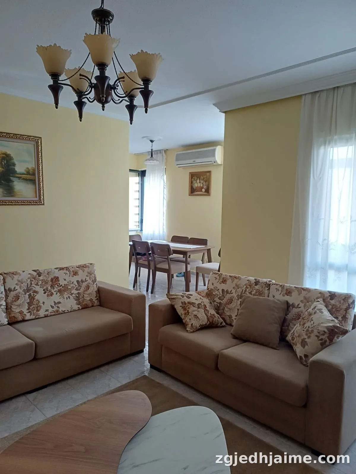 APARTAMENT 2+1 80,000 LEKE PALLATI ME SHIGJETA — foto 1